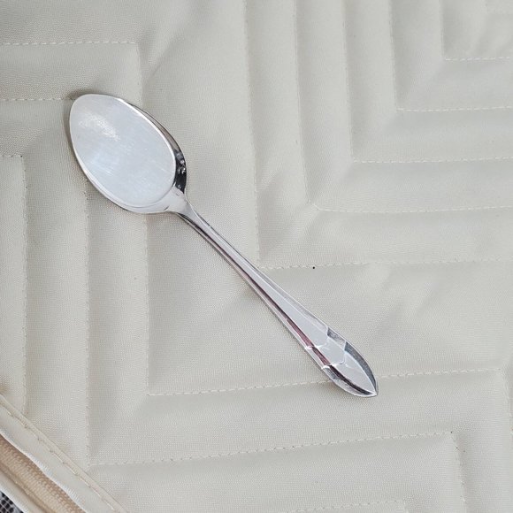 Loxley by Maurice Stables Ltd EPNS Jelly Spoon Sheffield England mid century 5" - Picture 4 of 9